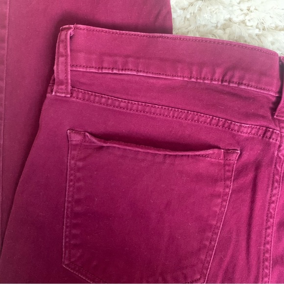 ❗️Sold❗️Banana Republic Velvety Soft Skinny Pants • Wine / Burgundy • Size 30/10 - Picture 5 of 7